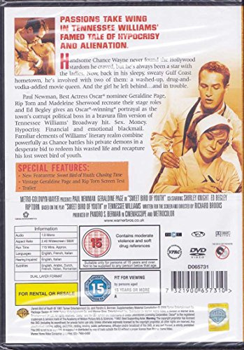 Sweet Bird of Youth [DVD] [1962] [Region 1] [US Import] [NTSC]