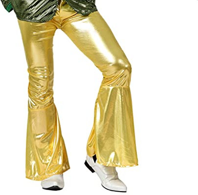 ATOSA deguisement pantalon disco or M