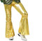 ATOSA deguisement pantalon disco or M