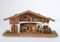 Holz und Gartentrends Weihnachtskrippe Krippe Krippenstall Weihnachten Weihnachtskrippen Tischkrippen Krippenfiguren (Weihnachtskrippe W10+Figuren)