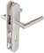 Tesa Assa Abloy MCHDL872CM Manche de Plaque Longue avec Bouchon à 72 Main Droite, chromé