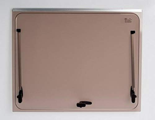 Vetro di ricambio 718x534 per finestra camper Seitz 750x600 - colore Bronzo - compresi accessori