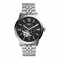 Fossil Herren Automatik Uhr mit Edelstahl Armband ME3107