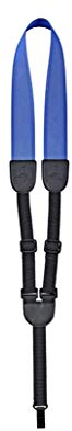 Ortega Guitars Nylon Schalllochgurt Ukulele - ohne Bohren - Nylon Straps Hook Series - verstellbar - blau / blue (OUSHK-BL)