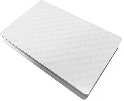 FLUX RFID Wallet - Unisex Adults - RFID Protected - White - Minimalist - 2 Card Slots