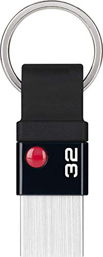 EMTEC, ECMMD32GT103, Clé USB 3.2 32 Go avec design élégant et pratique, vitesses de transfert rapides, compatible avec Mac et Windows, idéale pour photos et vidéos - Noir/Argent