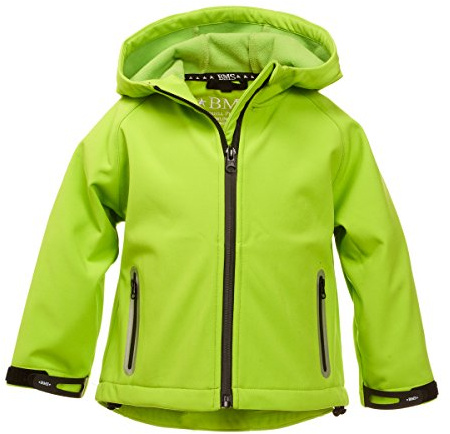 BMS Kids Softshell Jacke Limette, Größe 146