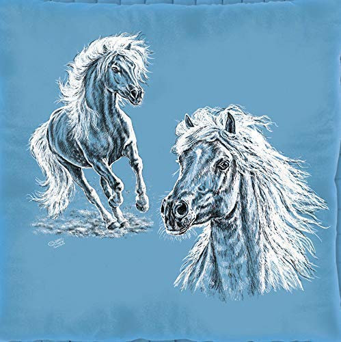 Fan-O-Menal Kissen - Haflinger - Twilight - Gr. ca. 40x40cm - 11331 - Zierkissen Autokissen