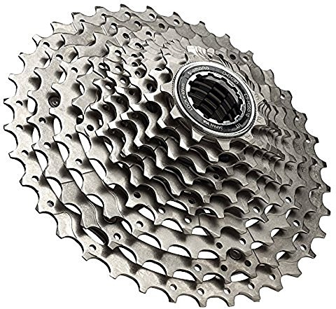 SHIMANO Deore cs-hg62–10 10 Speed Fahrrad Kassette, Silber