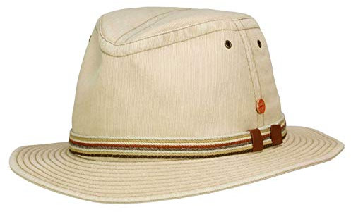 Mayser Menowin Traveller Outdoorhut UV-Schutz aus Baumwolle - Sand (7004) - 57,5 cm (57)