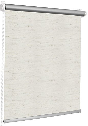 ROLLMAXXX Thermo Verdunkelungsrollo Klemmfix ohne Bohren (80 x 215 cm, beige Melange)