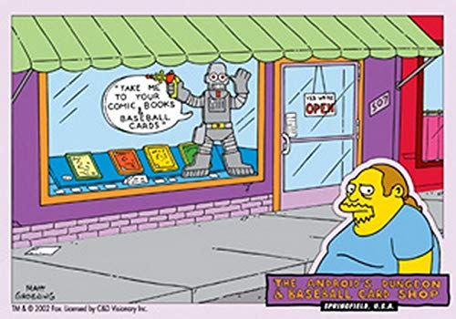 Simpsons Comic Book Sticker S-SIM-0066