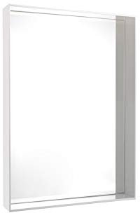 Kartell Only Me, Bambus, weiß dark, 9 x 70 x 50 cm