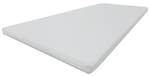 Dibapur® Colchón Pro Soft con 3D Air Fresh de espuma fría (3D Air 90 x 200 cm) x 5 cm aprox. con funda aprox. 5,2 cm – Fabricado en Alemania