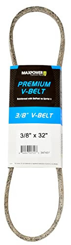 MaxPower Keilriemen 347437, Kevlar verstärkt, 3/8'' x 32'' - 3L320 - Aussenlänge L(a) 810 mm.