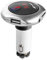 Tenlacum Q7 Affichage LED Bluetooth Lecteur MP3 Transmetteur FM Kit Voiture avec Fonction Mains Libres, Lecture Audio et Charge Via USB Compatible avec Apple Samsung Autres Smartphones (Argent)