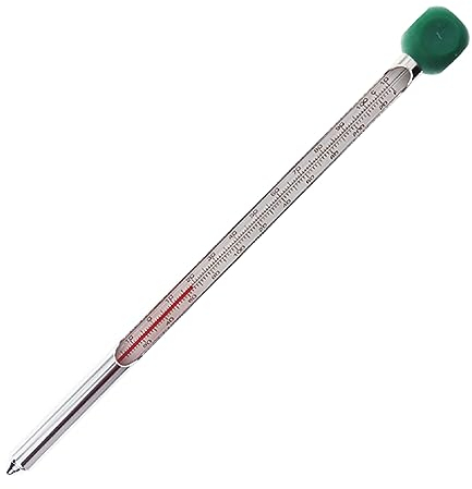 Termómetro de suelo de jardín de 210 mm, sonda de temperatura para monitorear la temperatura del suelo antes de sembrar y plantar abono con estas útiles sondas de temperatura del suelo