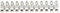 Kopp 341900081 Lüsterklemmleiste 12-polig, 10 mm²