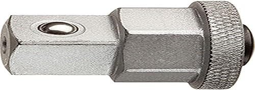 GEDORE Antriebs-Adapter ,1/2 Zoll 4kt, 19 mm für Maulschlüssel mit Ringratsche Nr. 7 R 19 / 7 UR 19, 7 RA-12,5