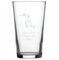 Pint Glass [Custom] Engraved Personalised Cricket PG41 in Silk Lined Gift Box
