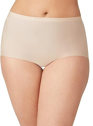 Wacoal Women's Body Base Brief Panty, Sand, Large