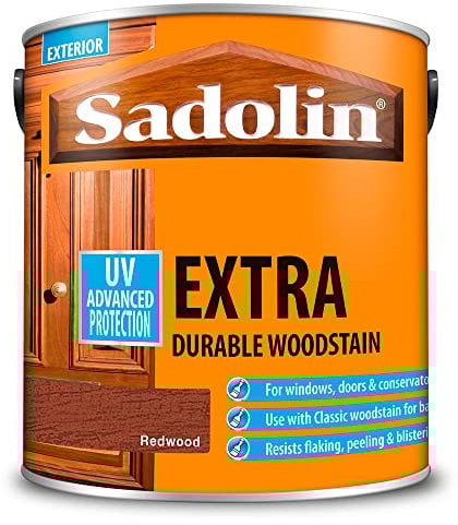 Sadolin 2.5 Litre Extra Durable Woodstain Redwood