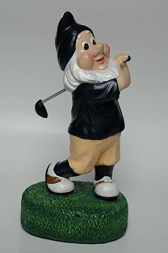 Talking Golf Gnome, Garden Gnome Ornament, Funny Golf Gift, Novelty Gift