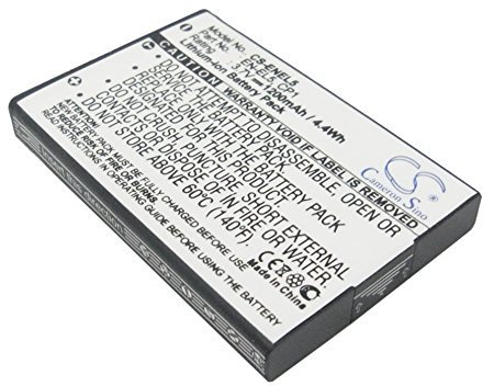 3.7V Batterie Compatible avec Nikon Coolpix P90, Coolpix S10, P80, 7900, P6000