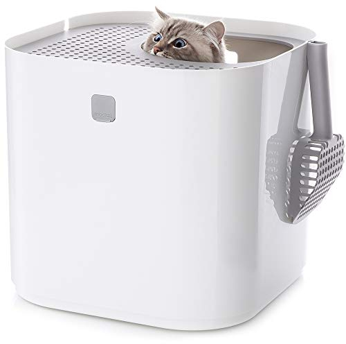 Modkat Katzentoilette Dacheinstieg, Weiß