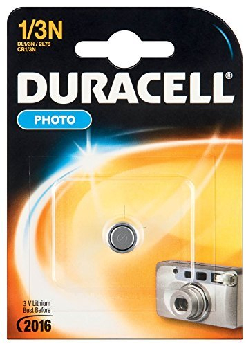 2 X Duracell Photo DL1/3N Lithium-Batterie für CR1/3N, 2L76