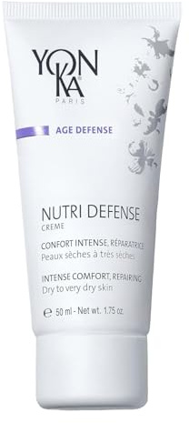 Nutri-Defense Ultra Yonka Beruhigende Creme 50ml | SOS - Rettung für trockene Haut | Feuchtigkeitspflege mit 95% Natürlichen Inhaltsstoffen, Reichhaltiger Shea-Butter | Präbiotika und Probiotika