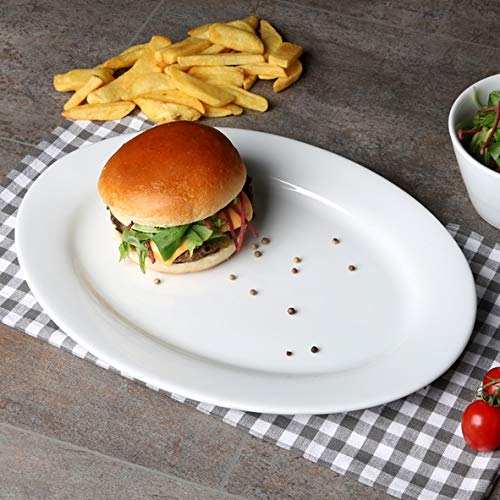 Porzellan Platte oval 35 x 25 cm ''Vital Level''