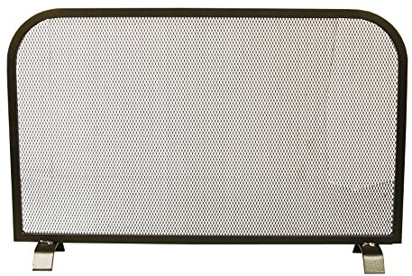 Imex El Zorro 12201-N - Salvachispas simple (66,5 x 40 cm desde la base 43cm) color negro