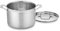 Cuisinart MCP66-24N MultiClad Pro Marmite en acier inoxydable de 8 litres avec couvercle