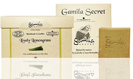 Gamila Secret Cleansing Bar - Lively Lemongrass (For Combination to Oily Skin) - 115g