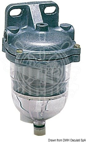 OSCULATI Filtro decantatore per gasolio 130-400 l/h