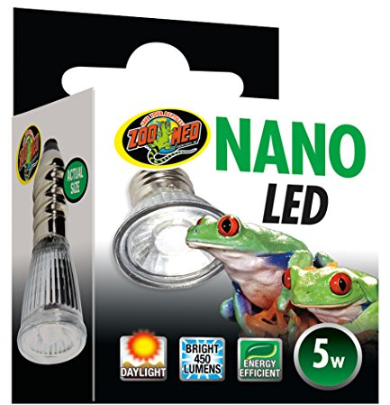 Zoo Med Nano Eclairage LED pour Nano-Terrarium 5 W
