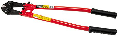 Klein Tools 63324 Bolt Cutter, Steel Handle, 24-Inch