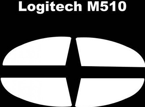 COREPAD CS28280 Skatez Ersatz-Mausfüße für Logitech M510 Single und Desktop MK550 (2 Sets enthalten)