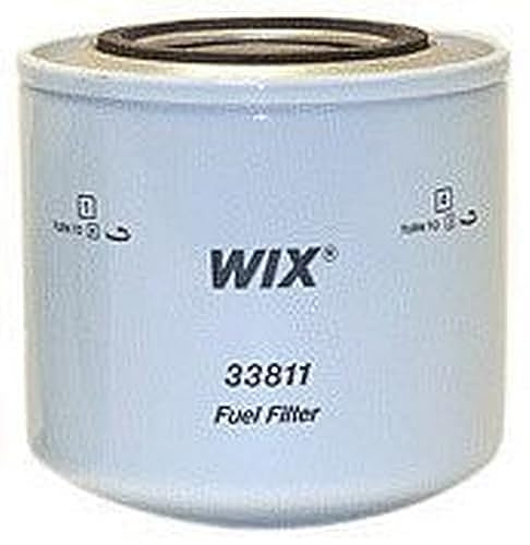 WIX 33811 Fuel Filter Replacement Compatible with Ford Trucks and Vans with 6.9 Liter Diesel Engine (83-88), IHC Trucks (6 Micron)