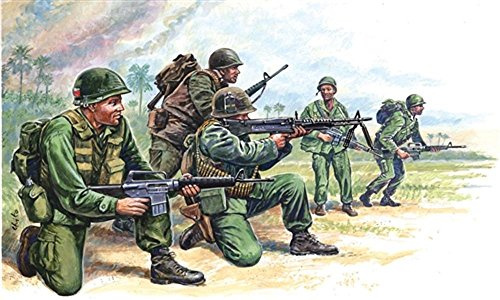 Italeri 6078 American Vietnam War Special Forces 50pcs (1:72 Scale)