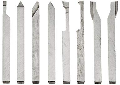 WABECO Drehstahl Satz 4x4 HSS Klemmhalter Drehmeißel