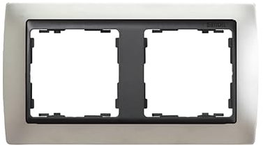 Simon - 82824-33 marco 2elem s-82 grafito metal noble alu mate Ref. 6558233160
