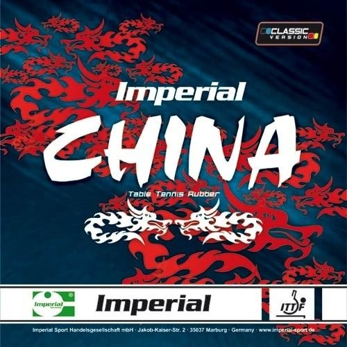 Imperial China Classic Version | Allround Tischtennisbelag | Noppen innen | Wettkampf & Training | ITTF Zulassung