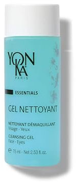 Reinigungsgel Yonka 75ml - 94% Natural Origin Gentle Face Cleansing Foam - Entfernt Make-up, Reinigt, Klärt alle Hauttypen, Perfekt für Fettige und Akneanfällige Haut-Red Algae, Iris