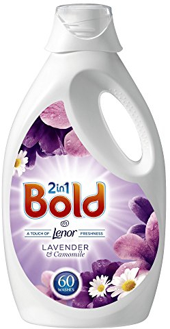 Bold 2-in-1 Lavender and Camomile Washing Liquid, 3L, 60 Washes