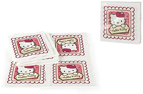 colorbaby Ciao gattino, imballare 20 tovaglioli Ciao gattino, prodotto di carta