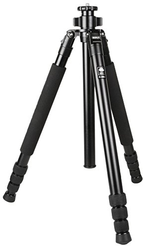 SIRUI R-2004 Reporter Studio-Dreibeinstativ (Alu, Höhe: 163cm, Gewicht: 1,68kg, Belastbarkeit: 15kg) mit Tasche und Gurt