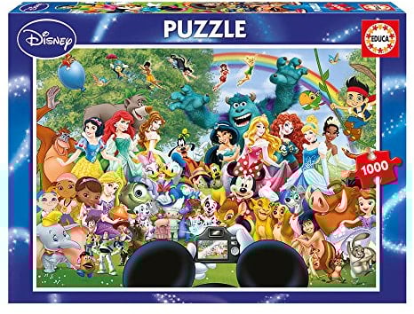 The Marvellous World of Disney - Educa 1000 Piece Jigsaw Puzzle