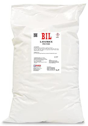 BIL Detersivo Lavatrice Polvere Professionale Kg25 - Elimina le macchie ostinate, Haccp
